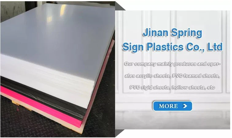 Spring sign acrylic sheet