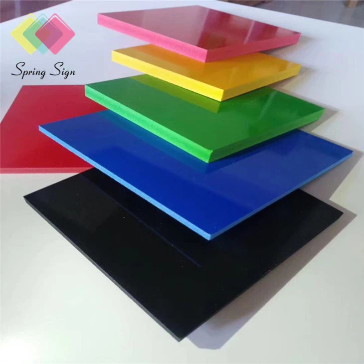 Black PVC Foam Board For Roof Renovation Colorful Sintra PVC