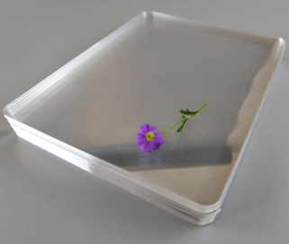 Bersihkan Lembar Akrilik Yang Dikstrusi