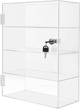 Kotak Etalase Etalase Akrilik Dengan Kunci
