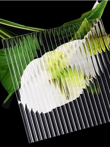 Ribbed Acrylic Sheet